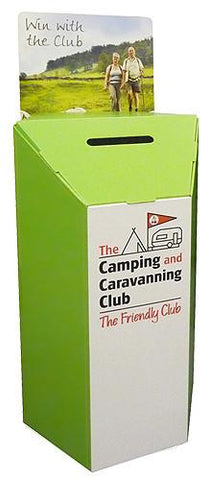 Hexagonal Competition Entry Form Stand 490Wx420Dx800H